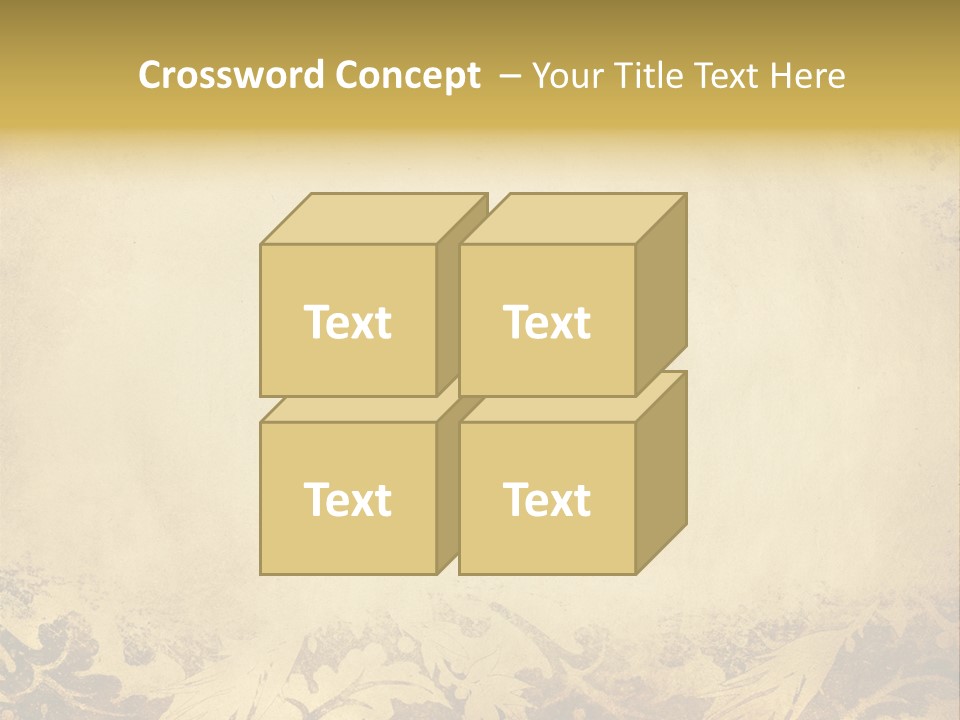 Frame Surface Design PowerPoint Template