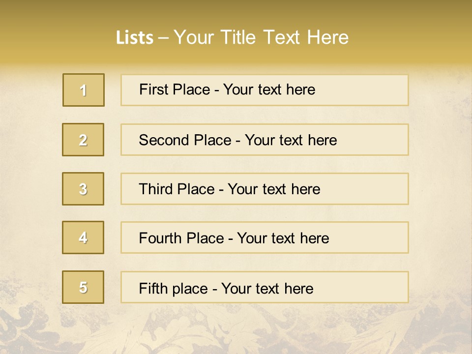 Frame Surface Design PowerPoint Template