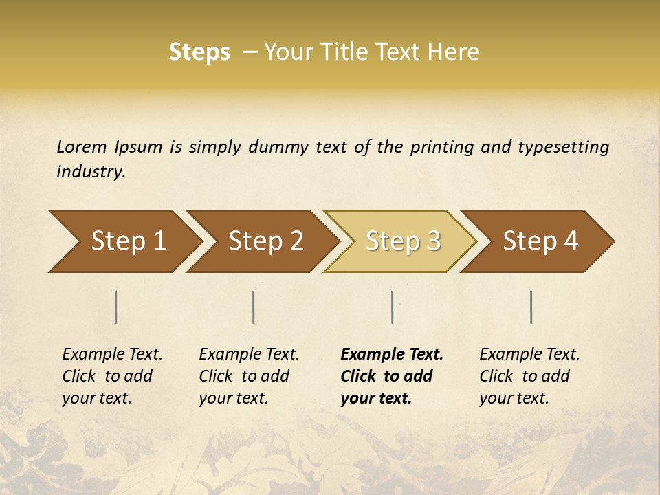 Frame Surface Design PowerPoint Template