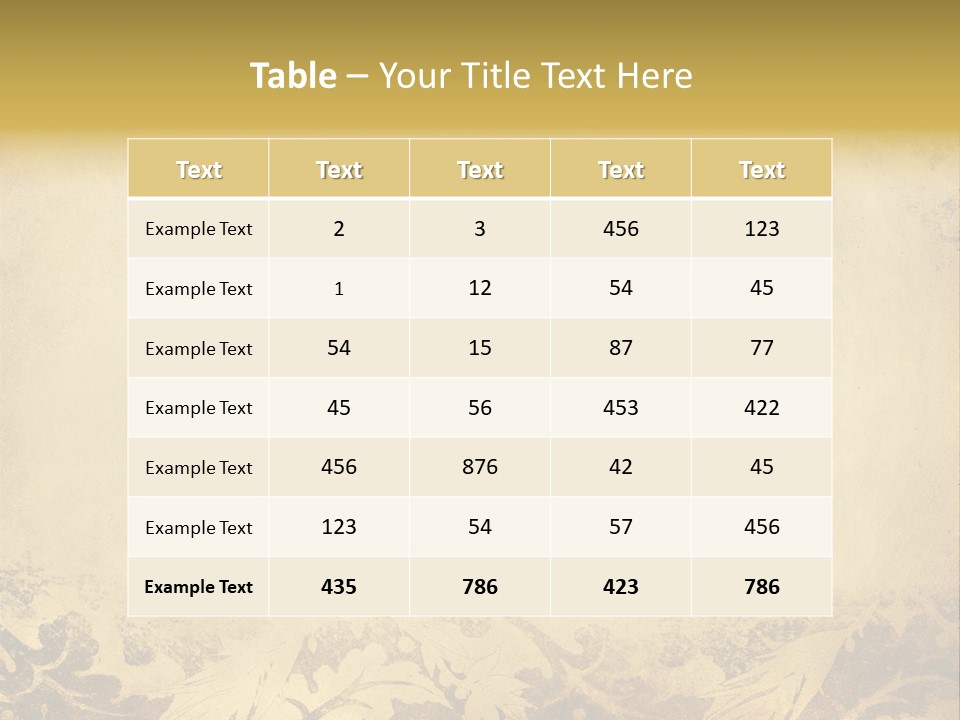 Frame Surface Design PowerPoint Template