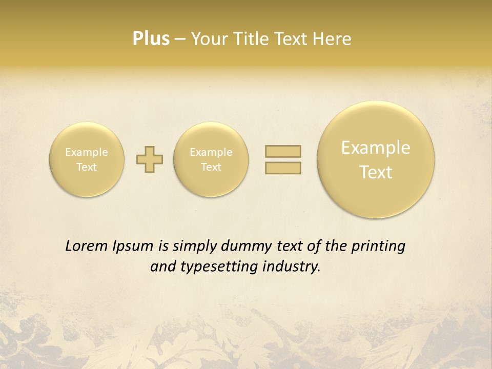 Frame Surface Design PowerPoint Template