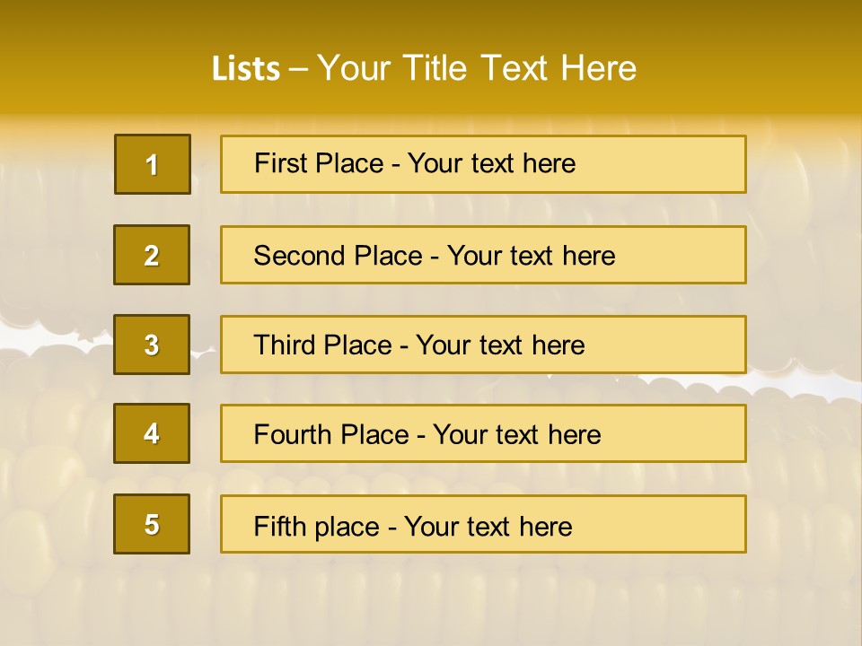Ordering Kernel Biology PowerPoint Template