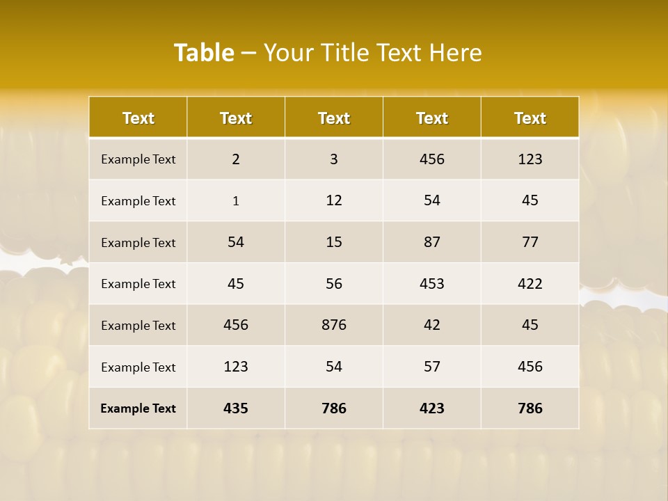 Ordering Kernel Biology PowerPoint Template