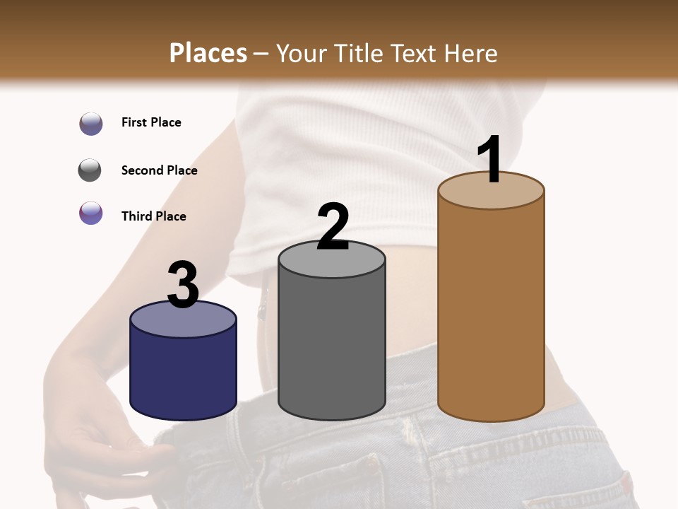 Slimming Fit Fat PowerPoint Template