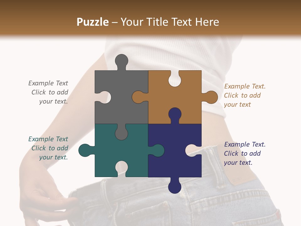 Slimming Fit Fat PowerPoint Template