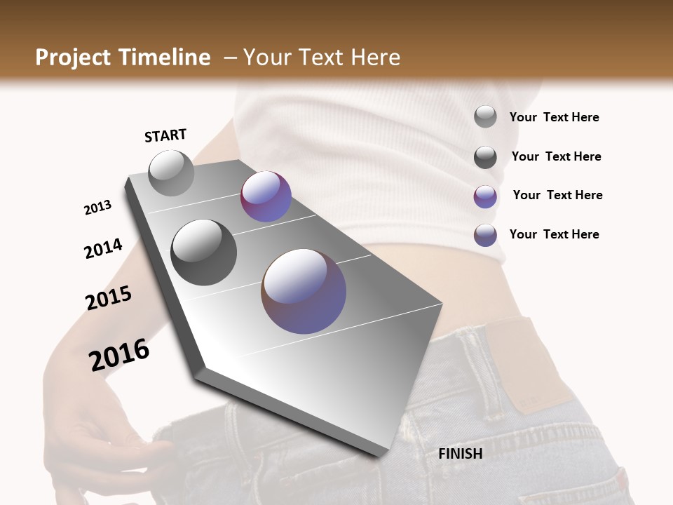 Slimming Fit Fat PowerPoint Template