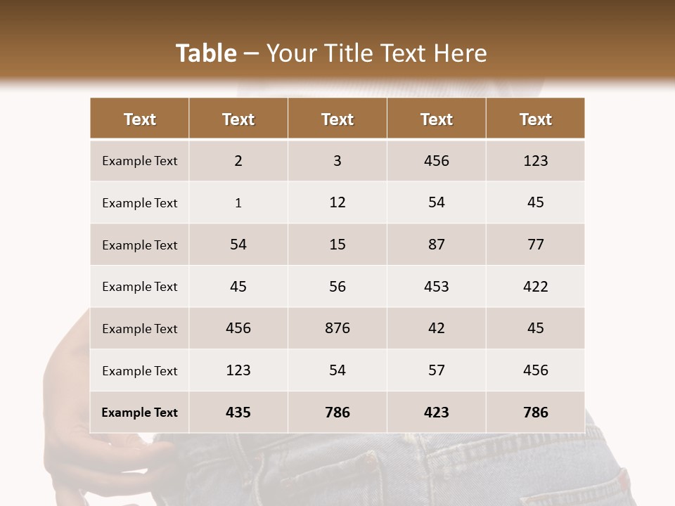 Slimming Fit Fat PowerPoint Template