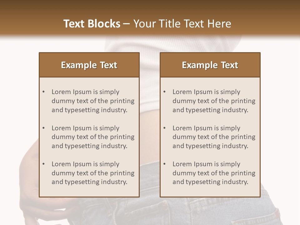 Slimming Fit Fat PowerPoint Template