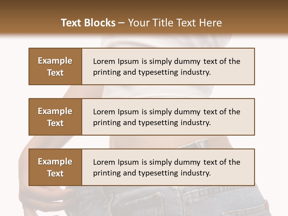 Slimming Fit Fat PowerPoint Template