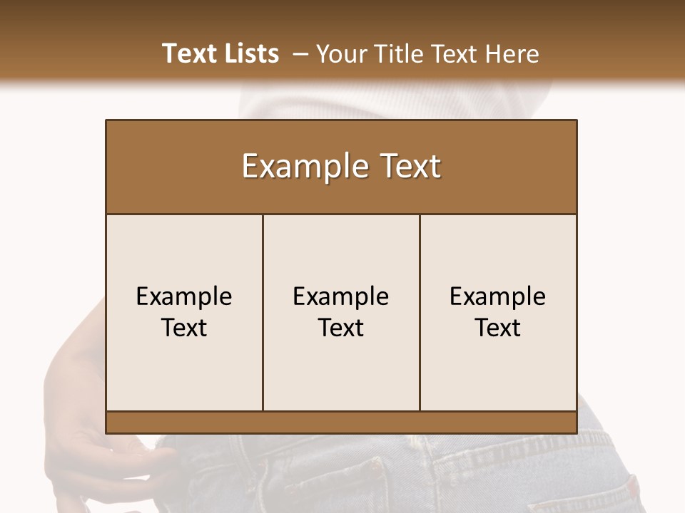 Slimming Fit Fat PowerPoint Template