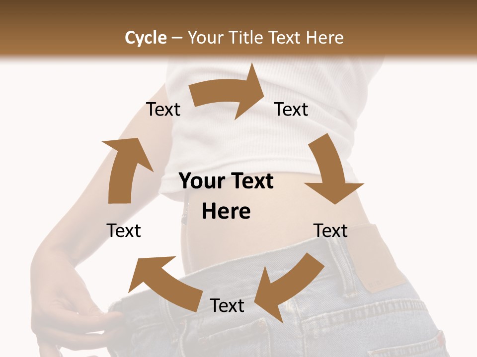 Slimming Fit Fat PowerPoint Template