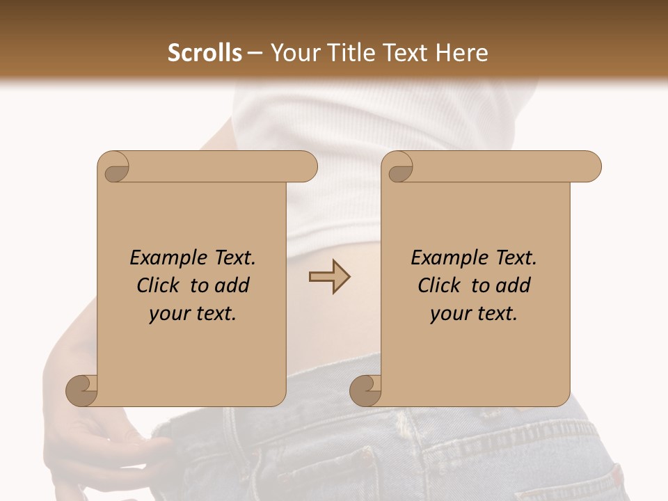 Slimming Fit Fat PowerPoint Template