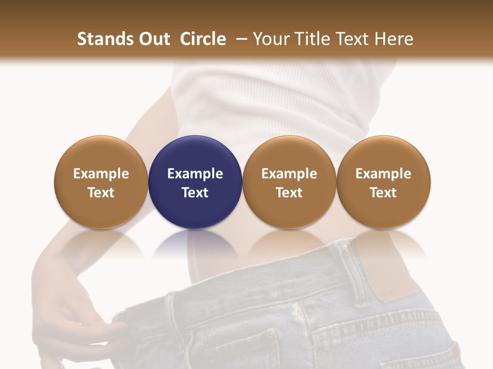 Slimming Fit Fat PowerPoint Template