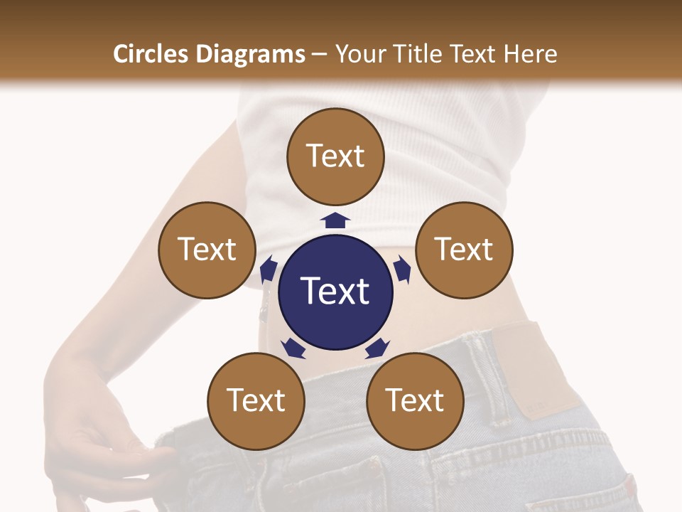 Slimming Fit Fat PowerPoint Template