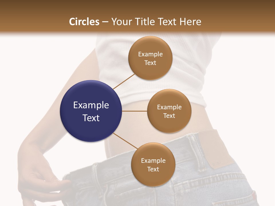 Slimming Fit Fat PowerPoint Template