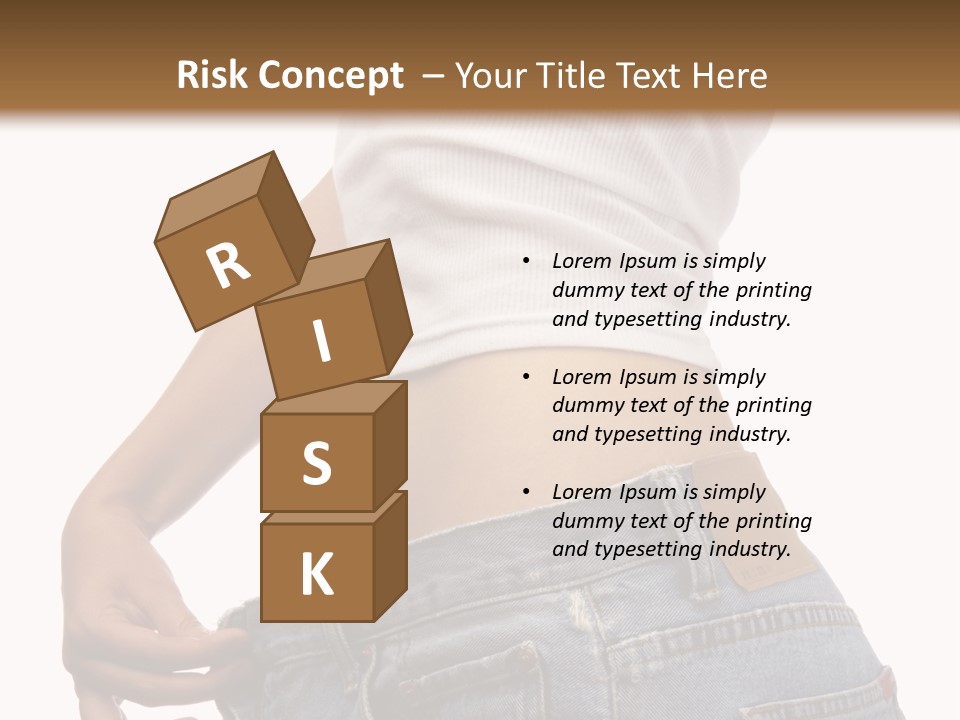 Slimming Fit Fat PowerPoint Template