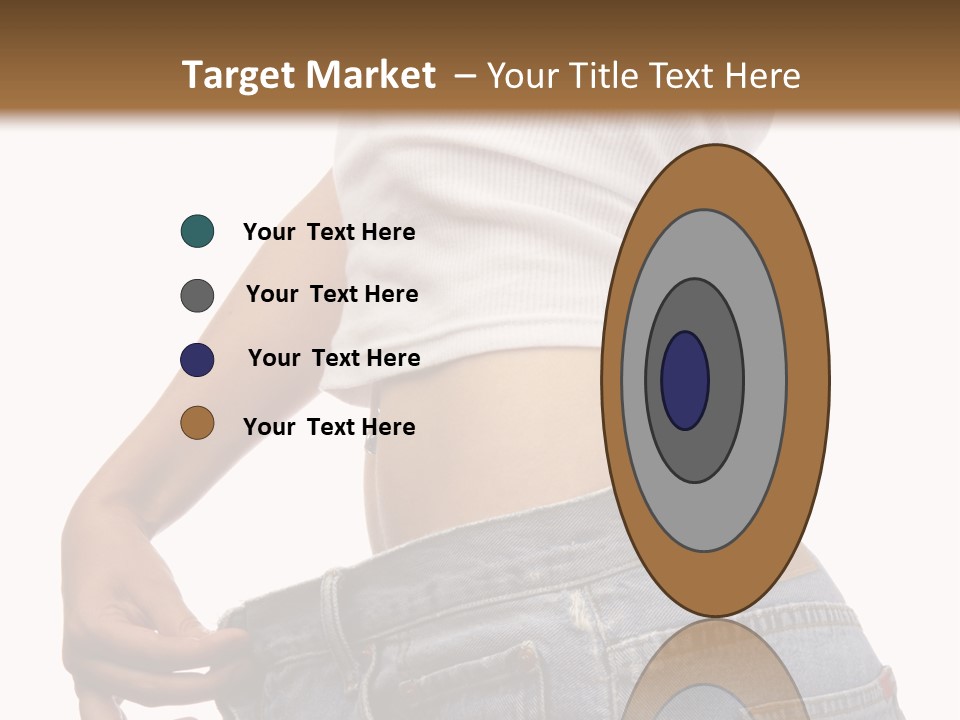 Slimming Fit Fat PowerPoint Template