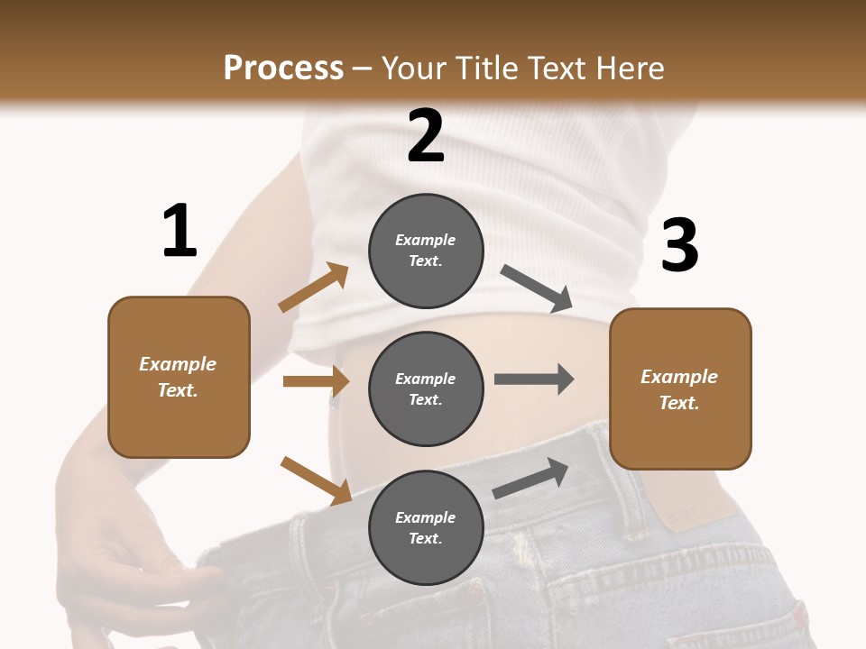 Slimming Fit Fat PowerPoint Template
