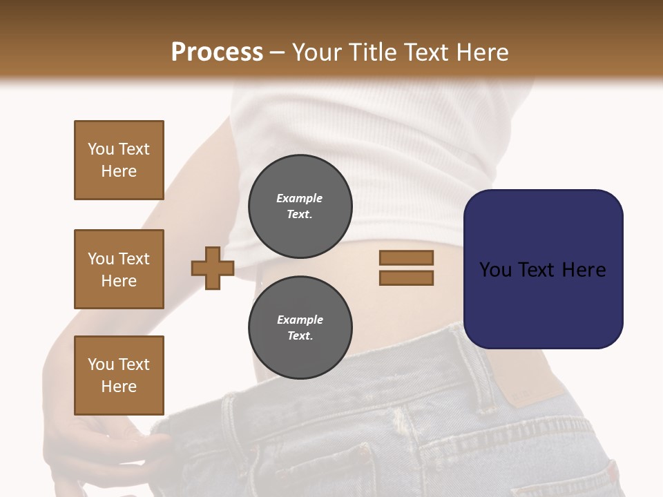 Slimming Fit Fat PowerPoint Template