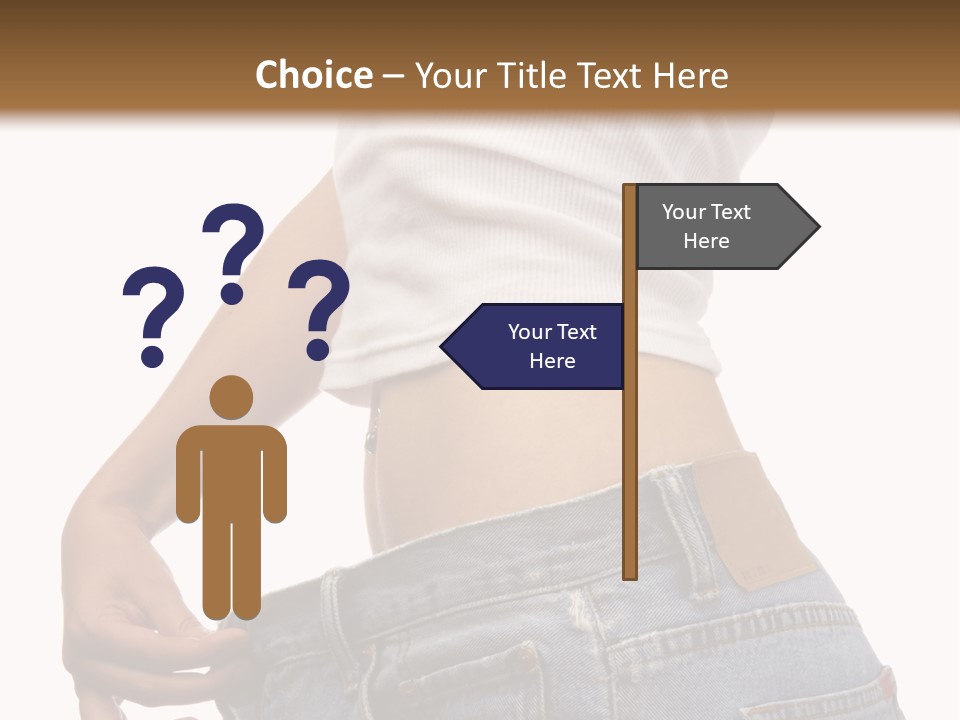 Slimming Fit Fat PowerPoint Template