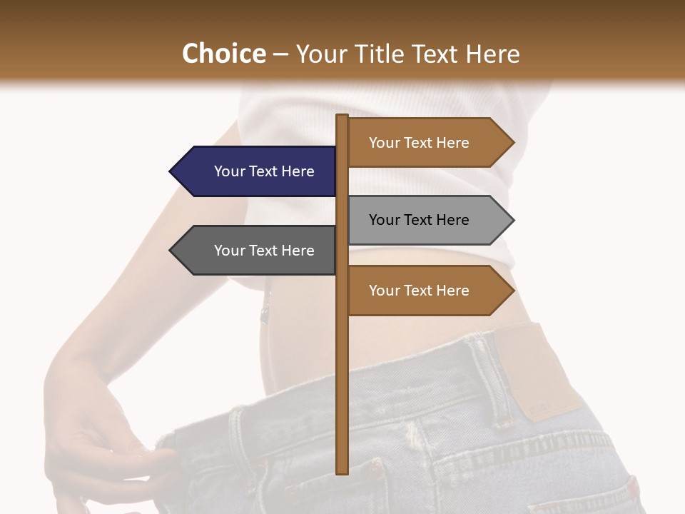 Slimming Fit Fat PowerPoint Template
