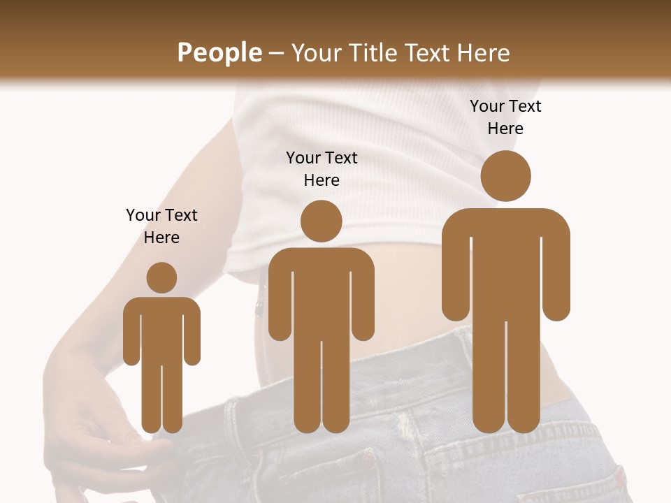 Slimming Fit Fat PowerPoint Template