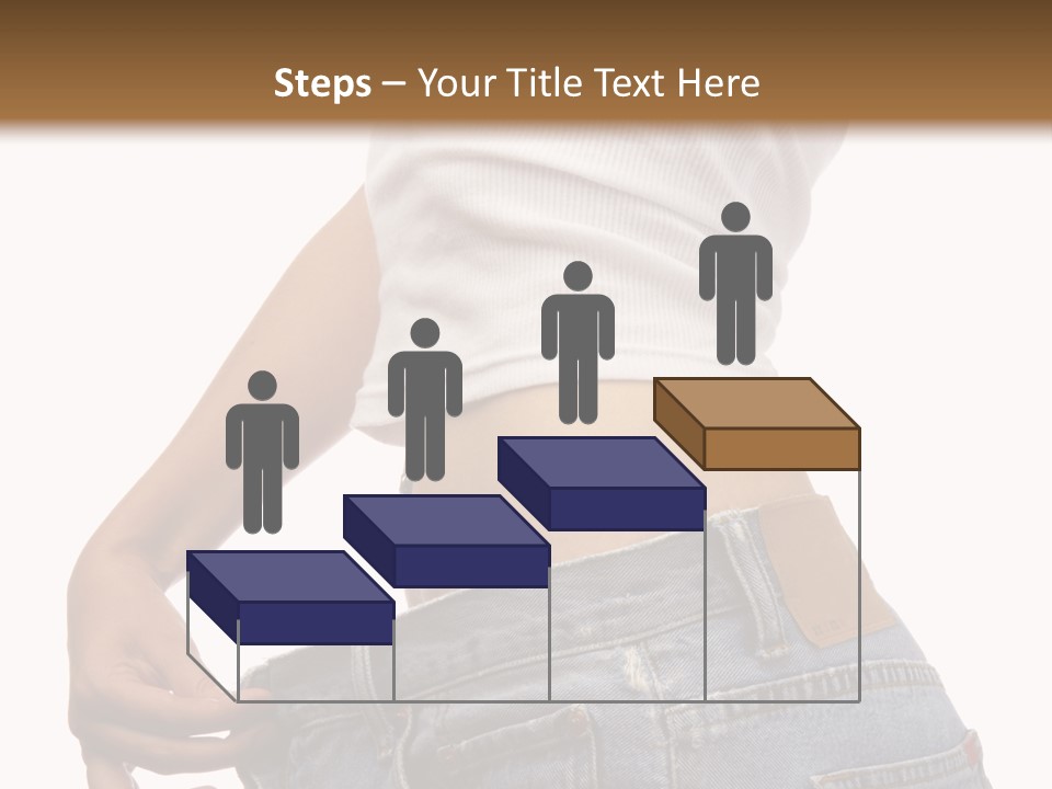 Slimming Fit Fat PowerPoint Template