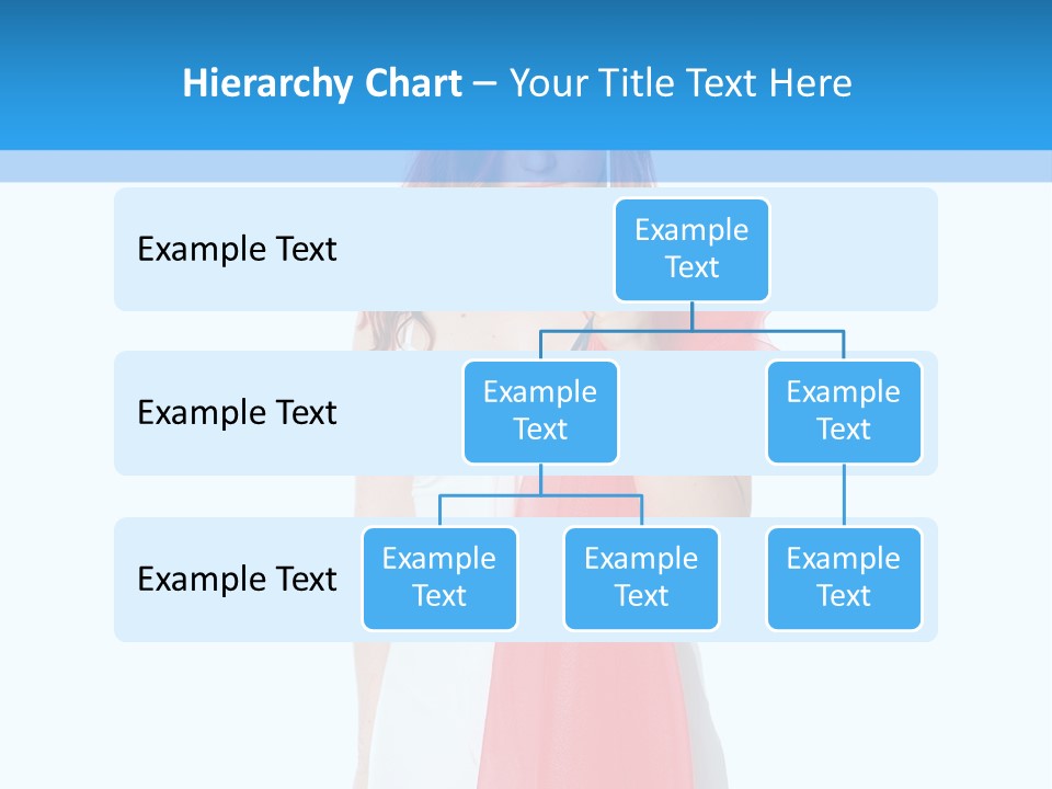 Woman White Young PowerPoint Template
