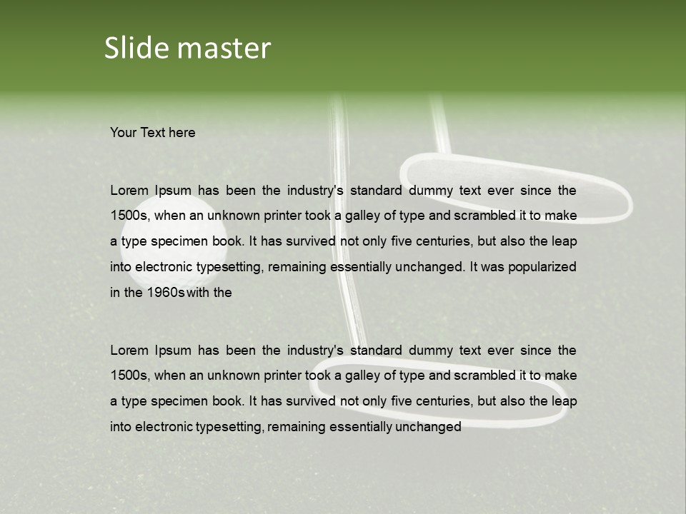 Goods Lawn Supplies PowerPoint Template