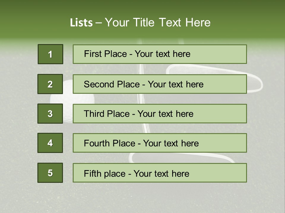 Goods Lawn Supplies PowerPoint Template