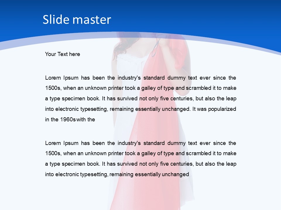 Clothing Easy Cute PowerPoint Template