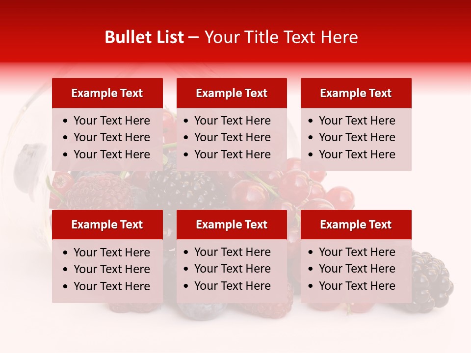 Summer Health Macro PowerPoint Template