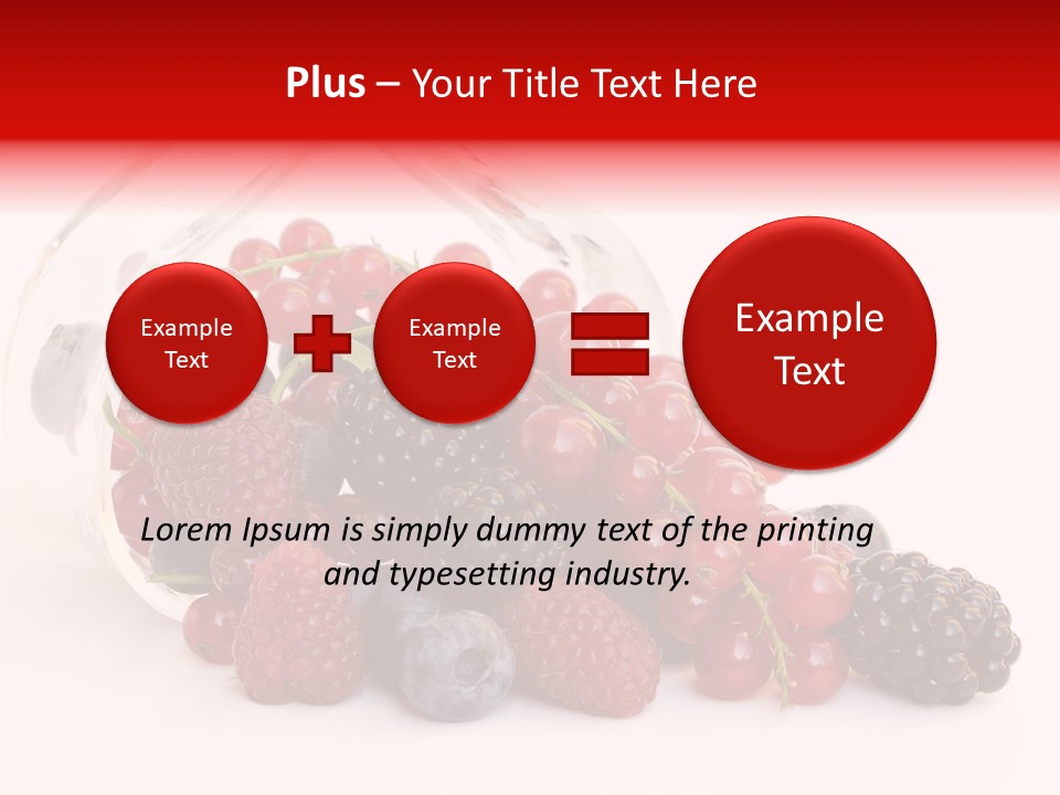 Summer Health Macro PowerPoint Template