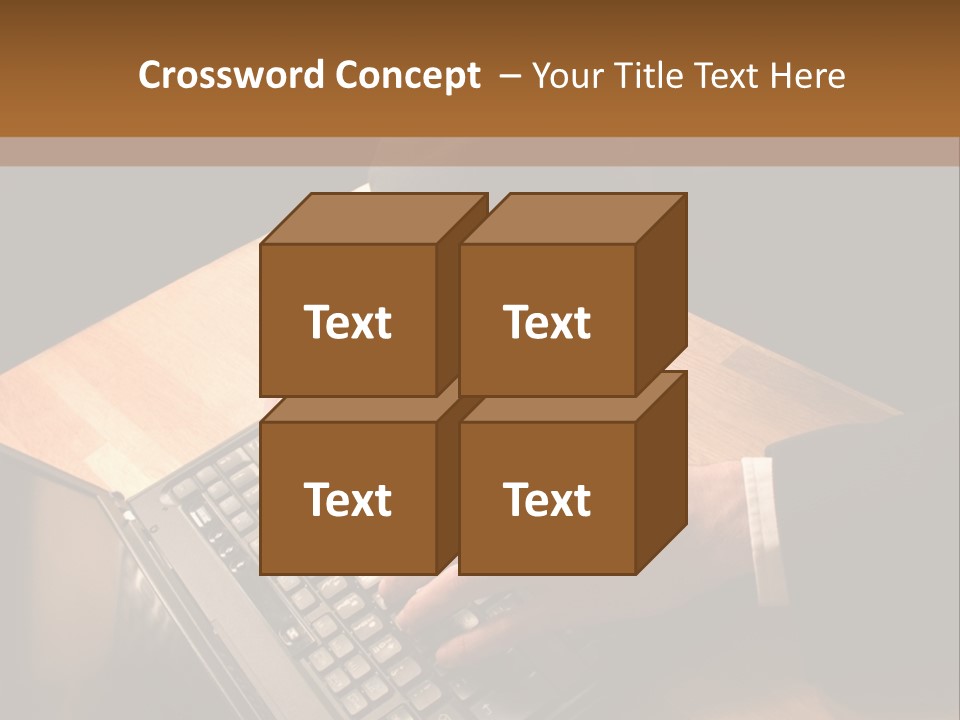 White Macro Blackberry PowerPoint Template