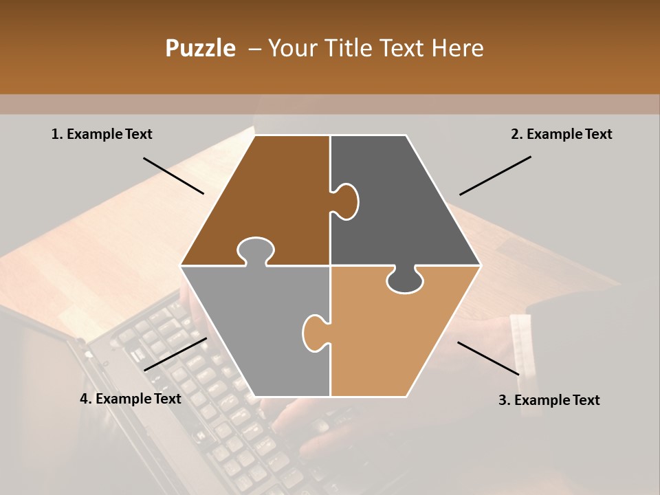 White Macro Blackberry PowerPoint Template