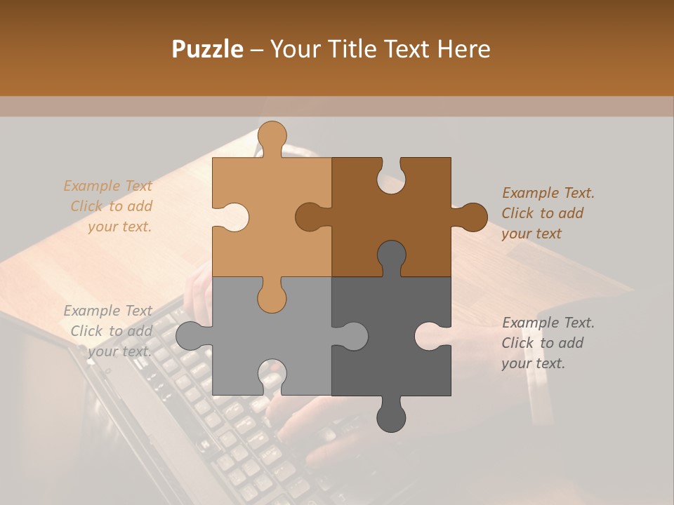 White Macro Blackberry PowerPoint Template