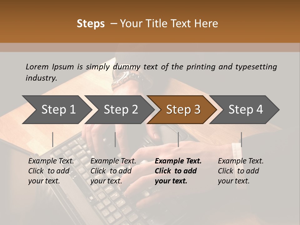 White Macro Blackberry PowerPoint Template