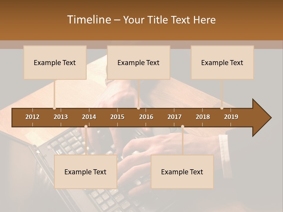 White Macro Blackberry PowerPoint Template