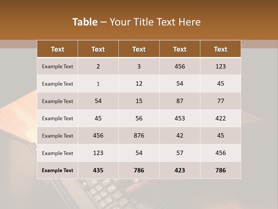 White Macro Blackberry PowerPoint Template