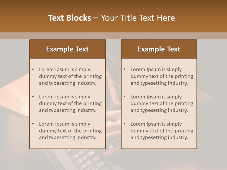 White Macro Blackberry PowerPoint Template
