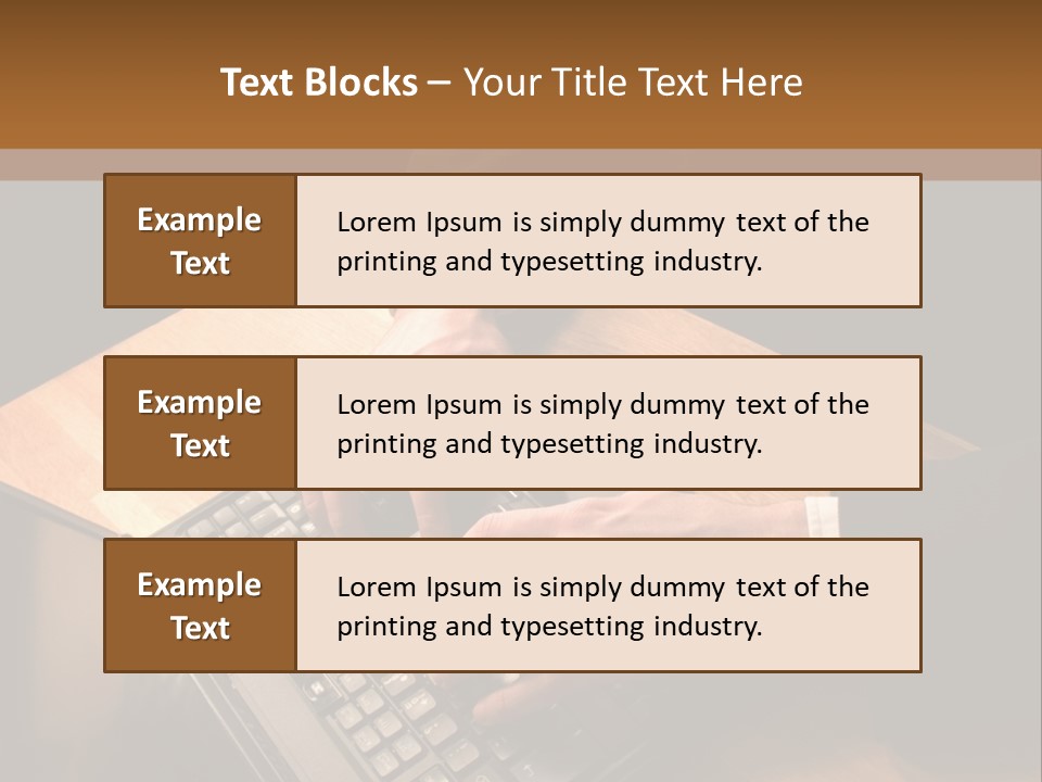 White Macro Blackberry PowerPoint Template