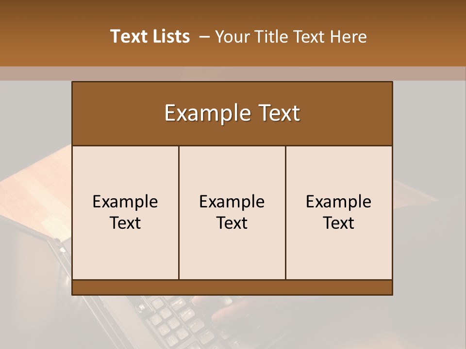 White Macro Blackberry PowerPoint Template