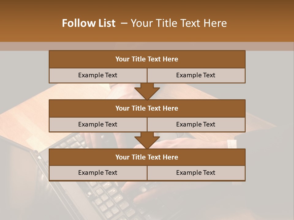 White Macro Blackberry PowerPoint Template