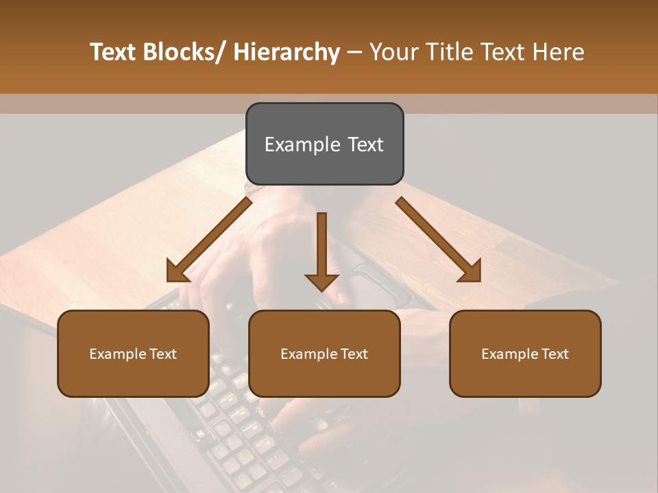 White Macro Blackberry PowerPoint Template