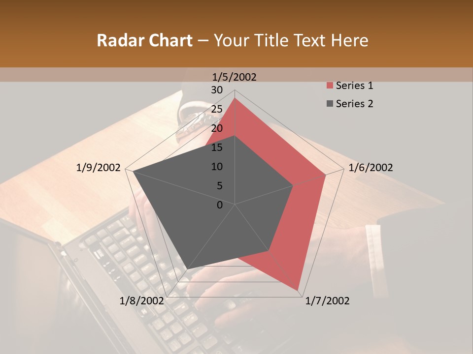 White Macro Blackberry PowerPoint Template