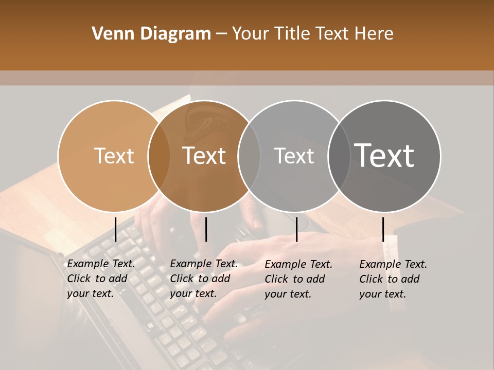 White Macro Blackberry PowerPoint Template