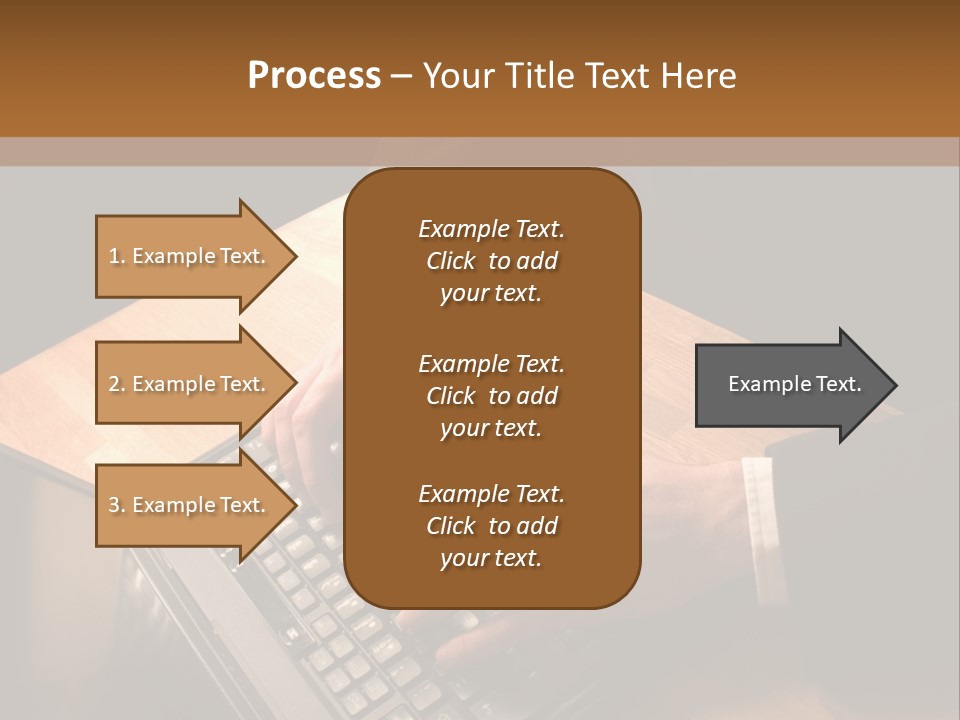 White Macro Blackberry PowerPoint Template