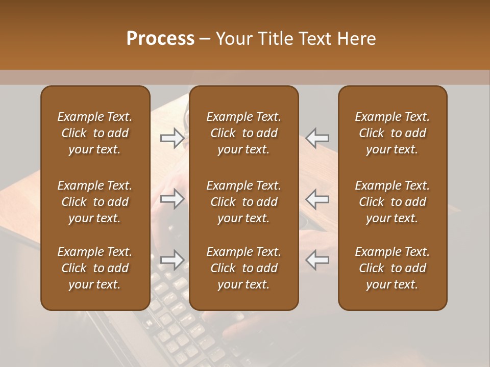White Macro Blackberry PowerPoint Template