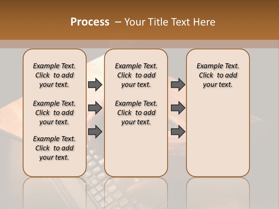 White Macro Blackberry PowerPoint Template