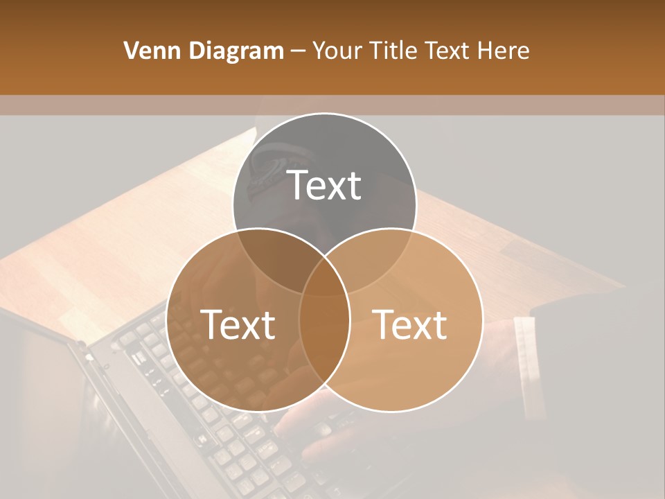 White Macro Blackberry PowerPoint Template